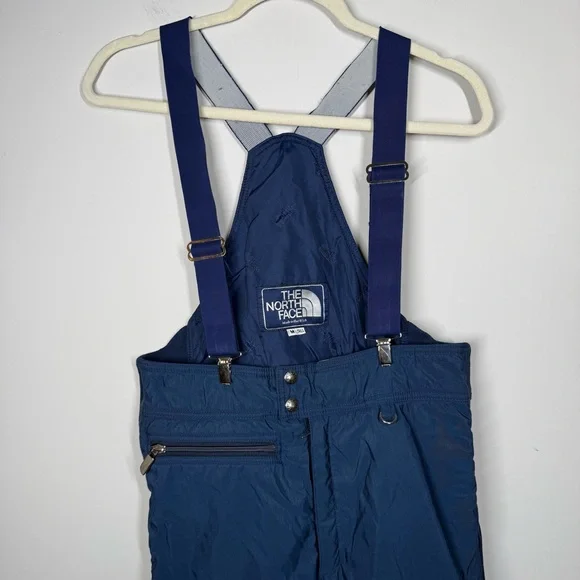 The North Face Vintage Insulated Ski Bib Snow Pants | Women’s Medium Tall - Picture 3 of 9